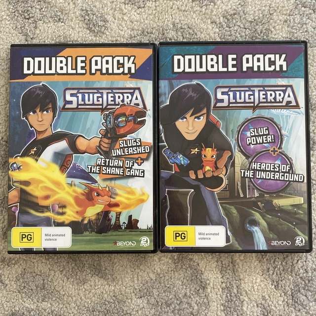 SLUGTERRA X Double packs(=4) DVD, reg 4, Free Shipping