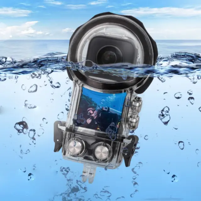 Panoramic Action Camera Diving Waterproof Case Protective Shell For Insta360 X3
