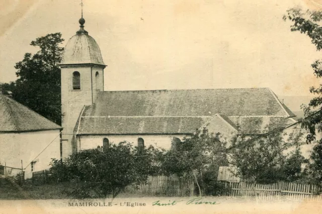 Carte MAMIROLLE L'église