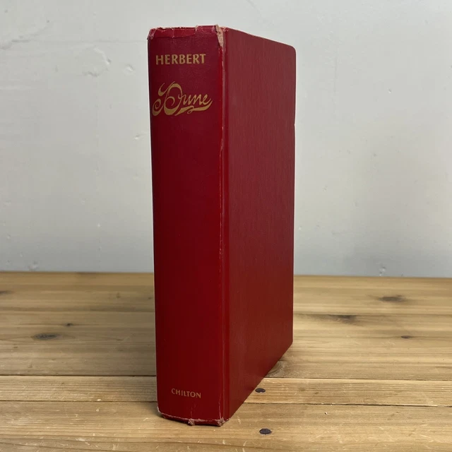 VINTAGE DUNE BY Frank Herbert 1965 Chilton Book Gutter Code S52 HC 49.