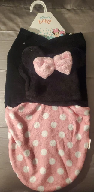 Bolso de pañal y sombrero para bebé Disney Minnie Mouse - 0 a 3 meses