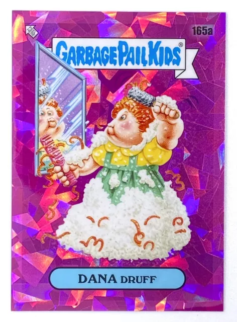 2021 Garbage Pail Kids (GPK) Sapphire 2 (OS3/4) Fuchsia #07/75 Dana Druff 165a