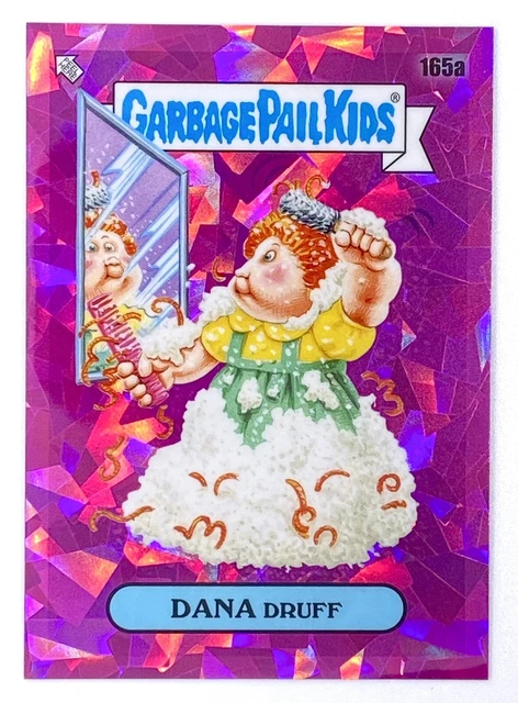 2021 Garbage Pail Kids (GPK) Sapphire 2 (OS3/4) Fuchsia #07/75 Dana Druff 165a