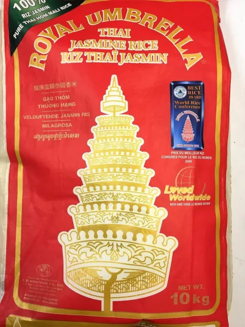 ROYAL UMBRELLA Thailändischer Jasminreis Thailändischer Hom Mali Jasminreis 20kg