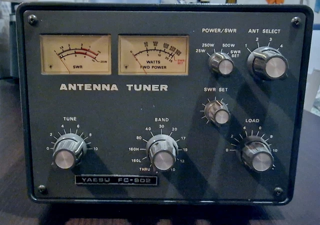 Accordatore di antenna Yaesu FC-902! Fa linea con Yaesu 901/902 *RARO* *LOOK* Accordatore di antenna Yaesu FC-902! Fa linea con Yaesu 901/902 *RARO* *LOOK*