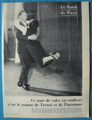 Photo De Presse Charles Trenet 'La Route Bleue' - Tirage Original 1985 - J15