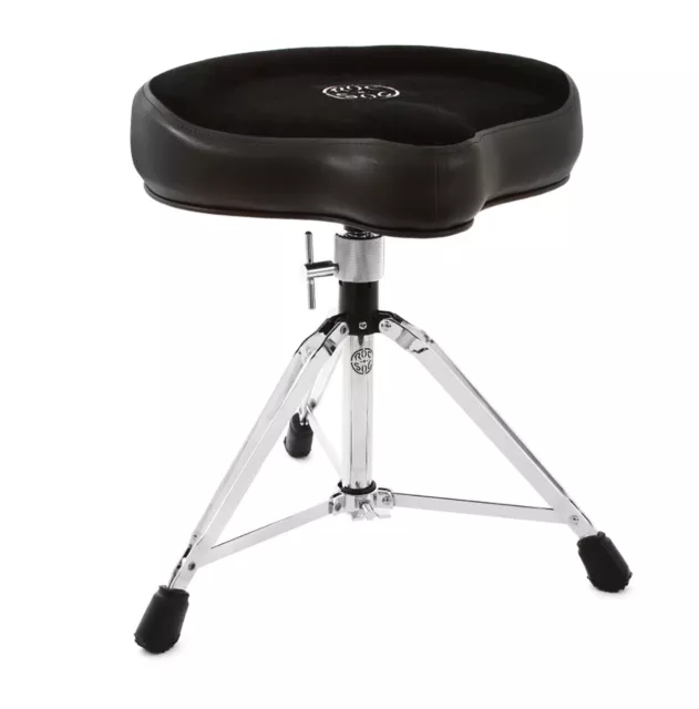 Roc n Soc Drum Stool Throne With Custom Base Black