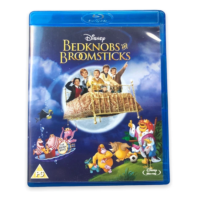 DISNEY BEDKNOBS AND Broomsticks BluRay Region Free Ships From USA 16.
