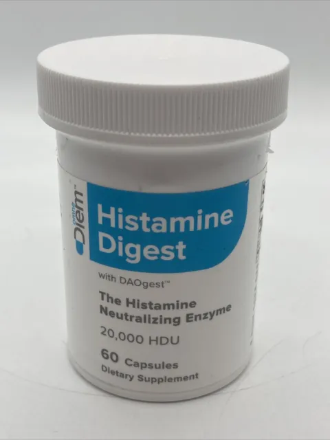 Omne Diem Histamine Digest with DAOgest 60 Capsules 20,000 HDU Best By 2/2025