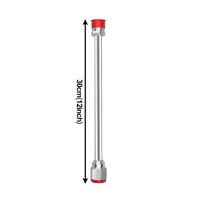 2PCS Extension Tubes Aluminium Alloy Nozzle Extension for Airless Spray Paint