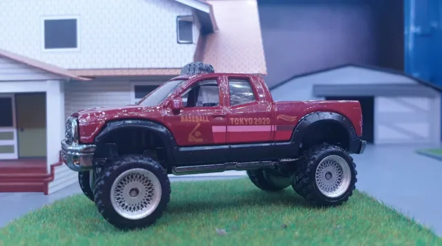 Custom 1/64 Scale Off Road Wheels & Tyres Style 2 Hot Wheels Matchbox