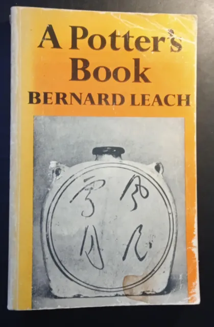 Cultissime livre de Bernard LEACH  A POTTER'S BOOK  1978,céramique, poterie,grès