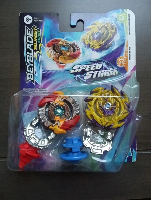 Toupie Beyblade Burst Brave Valtryek V6 Spark Power Set Storm Hasbro, Neuve