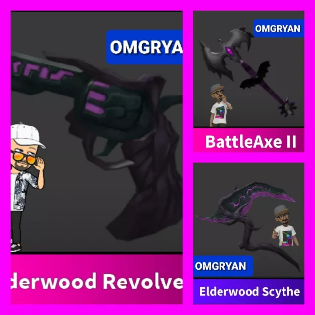 CHROMA ELDERWOOD REVOLVER IN ROBLOX MM2!?! 