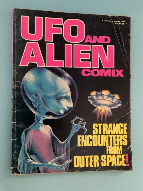 Ufo And Alien Comix Magazine No. 1 - Warren Publishing 1978 - Sci-Fi