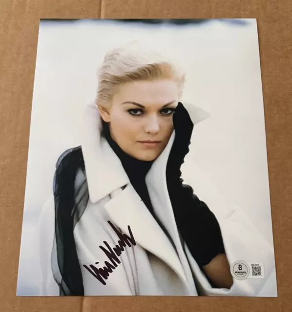 Kim Novak Signed Vintage 8X10 Movie Photo Beckett Certified