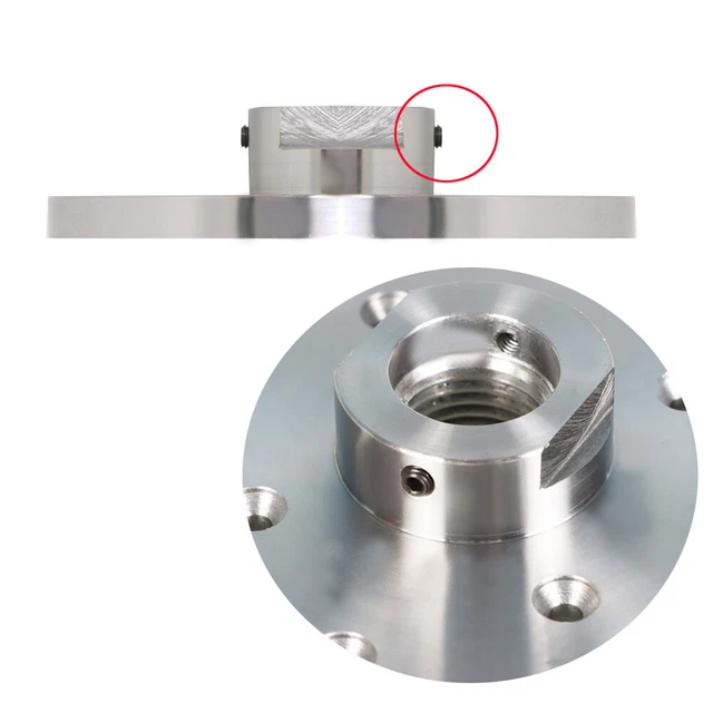 1pc Wood Lathe Face Plate For M33 M18 1 Inch Threaded Woodworking