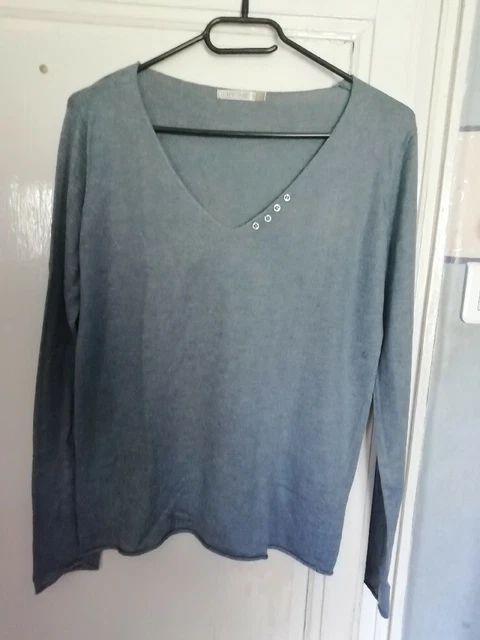 PULL FIN LEOPARD MARRON. MADE IN ITALY. EXPÉDITION EN 48H