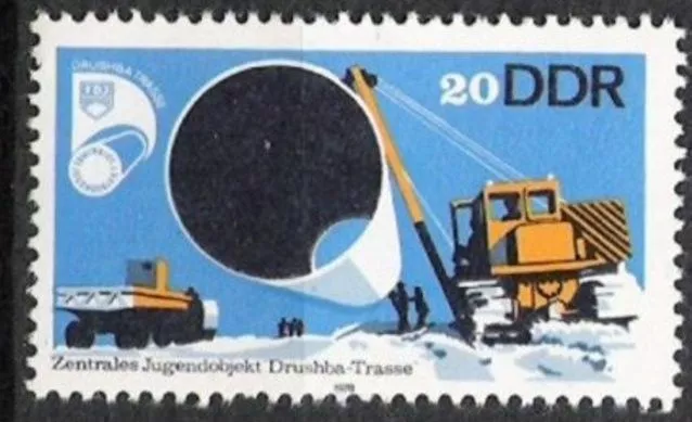 DDR Nr.2368 ** Drushba Trasse 1978, postfrisch