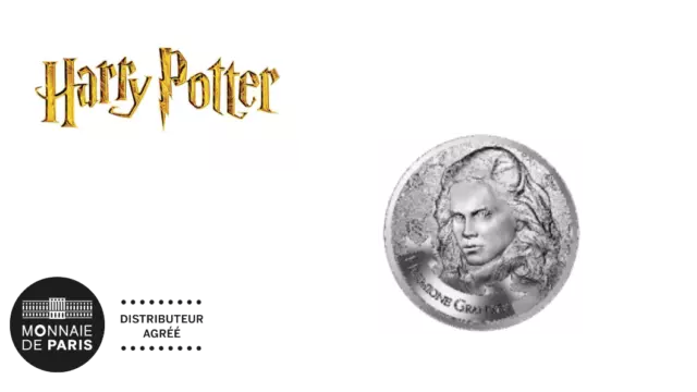 Mini Médailles Jeton Touristique Monnaie de Paris Harry Potter 2021 Hermione
