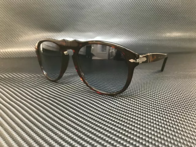 PERSOL PO0649 24 86 Havana Grey Gradient Men's Sunglasses 52 mm