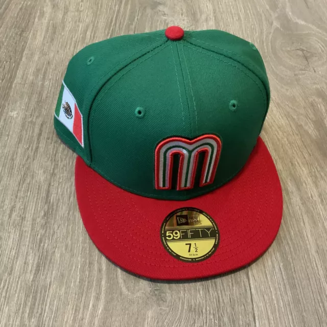 NEW ERA MEXICO World Baseball Classic 2025 Hat 59FIFTY Hat Size 7 1/2