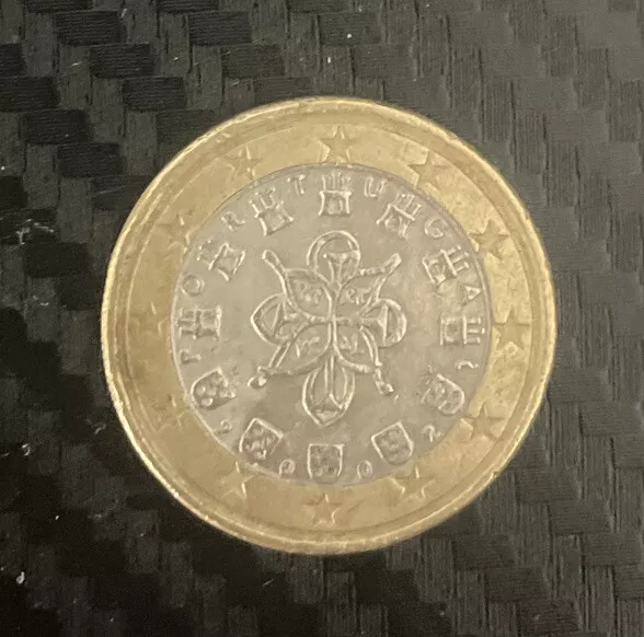 1 Euro Münze 2002 Kursmünze Portugal Fehlprägung? selten? rar??