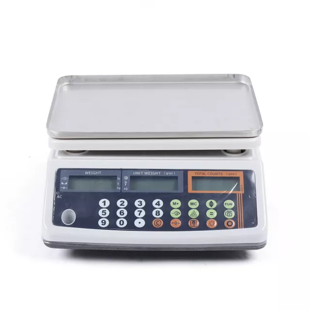 Precise Counting Scale 110V Digital Parts Coin 66LB/0.002LB (High Precision)