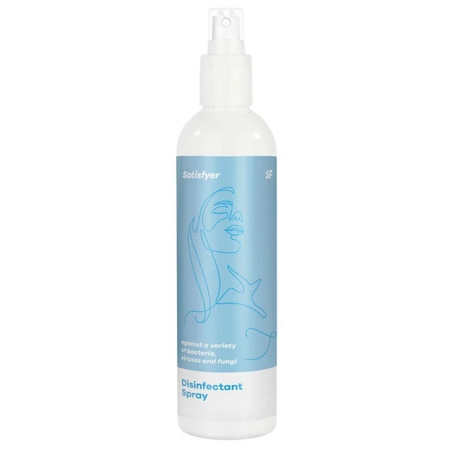 SATISFYER WOMAN SPRAY DESINFECTANTE 300 ML DE JUGUETES ERÓTICOS  ✅24/48h
