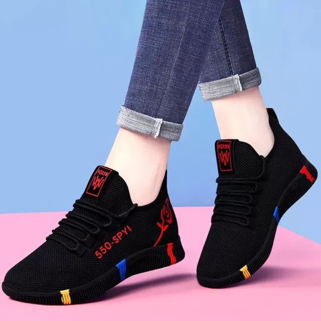 Zapatos 2024 Para Correr Para Mujer Zapatillas De Tenis Transpirables De Moda