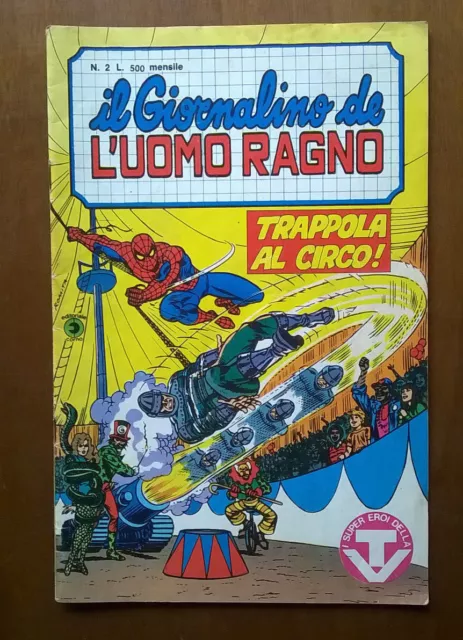 Il Giornalino De L' Uomo Ragno Corno  Numero 2 Buono/Ottimo