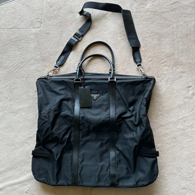 Prada garment bag cheap