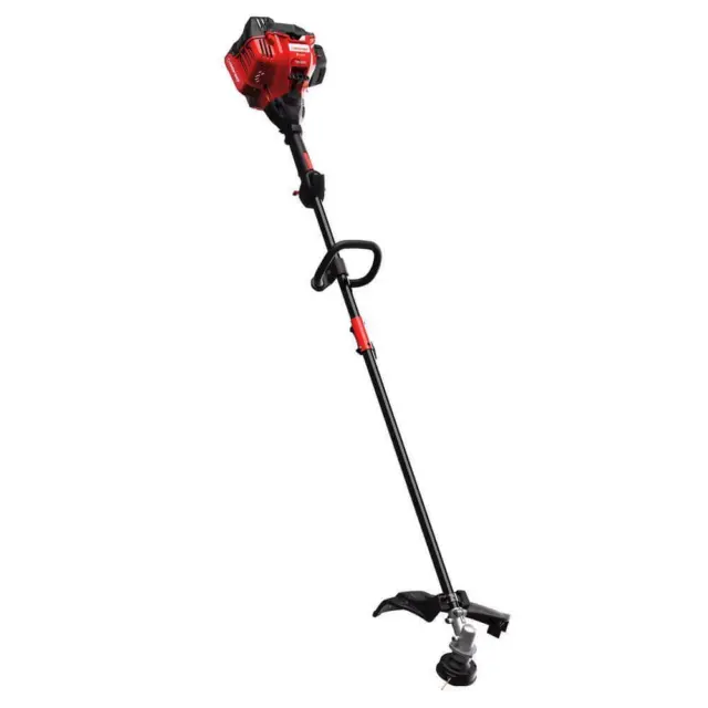 Troy-Bilt 25 cc Gas 2-Stroke Straight Shaft Trimmer with Attachment Capabilities