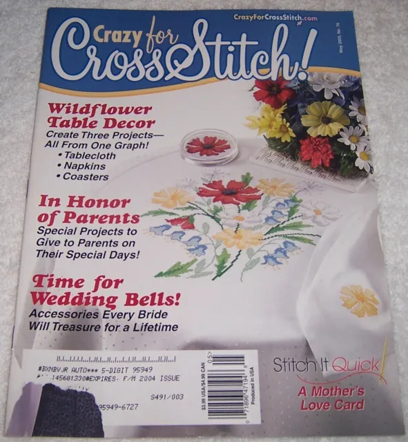 Crazy for Cross Stitch! Magazine May 2003