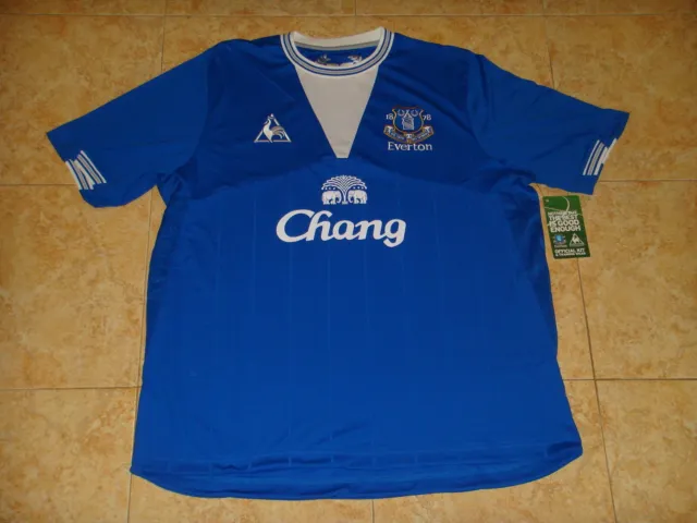Everton Soccer Jersey England Le Coq Sportif Top  Football Shirt  hm BNWT