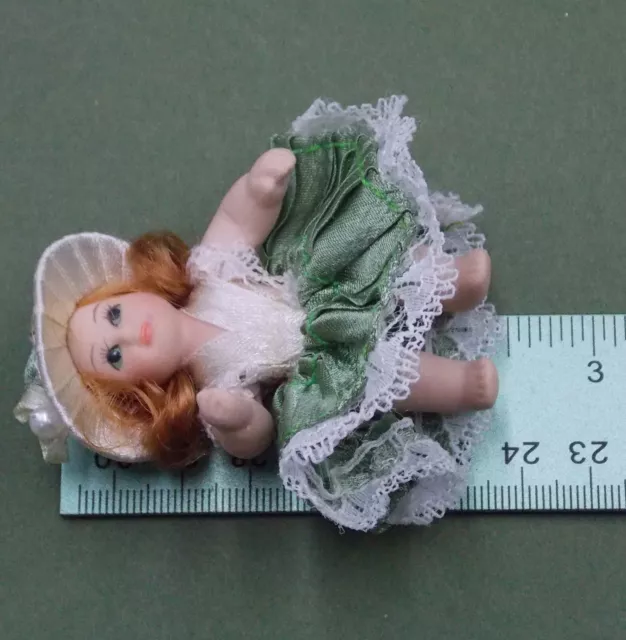 You Pick 2 1/4" Porcelain Little Pocket Girl Doll - Jointed - Combined Shipping 2