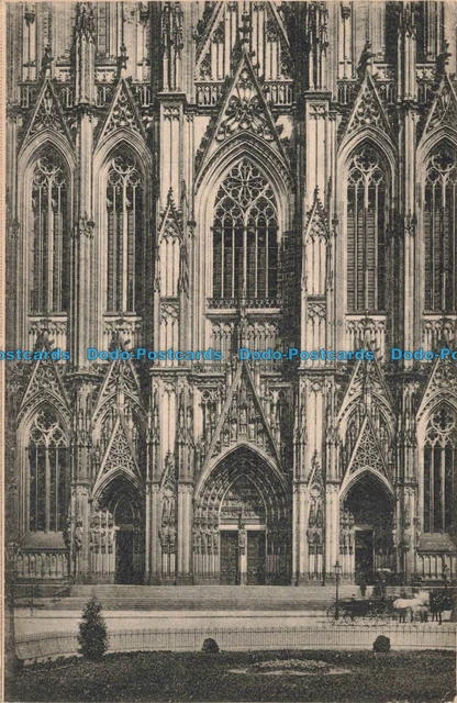 R669235 Koln a. Rh. Dom Portal. Westseite. Karl Rud. Bremer