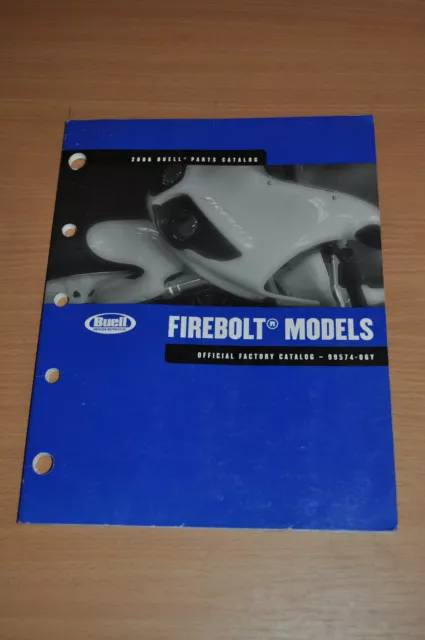 Werkstatthandbuch Teilekatalog Harley Davidson Buell Firebolt 2006 Parts Catalog