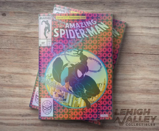 Amazing Spider-Man 300 Foil Variant 2023 Facsimile Classic Mcfarlane