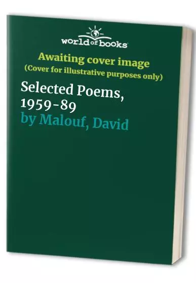Selected Poems, 1959-89 by Malouf, David Paperback Book The Cheap Fast Free Post