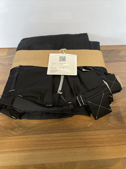 Engelbert Strauss Latzhose e.s.motion 2020 / NEU & OVP / Gr. 56/ Schwarz-Platin