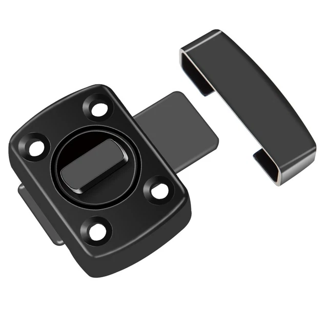 TEMPORARY DOOR LOCK Rotate Door Lock Steel Sliding Door Lock £11.35 ...