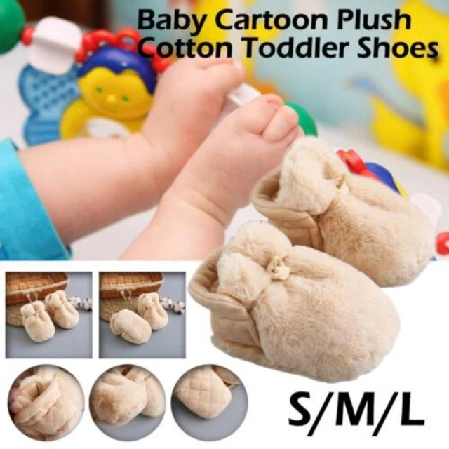 Scarpe da bambino in cotone felpato Pantofole antiscivolo per bambini