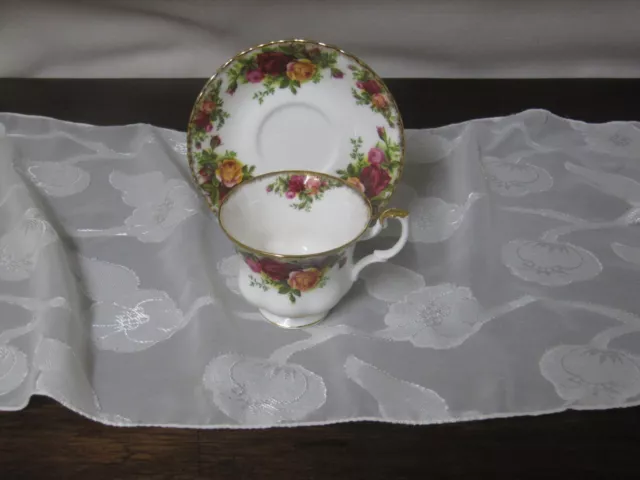 Kaffeetasse & Untertasse  "große Tasse"  Royal Albert Old Country Roses
