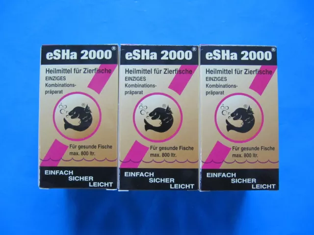 eSHa 2000 3 STÜCK je 20 ml HEILMITTEL   Liter 391,50 € +  SCHNELLER VERSAND!!!