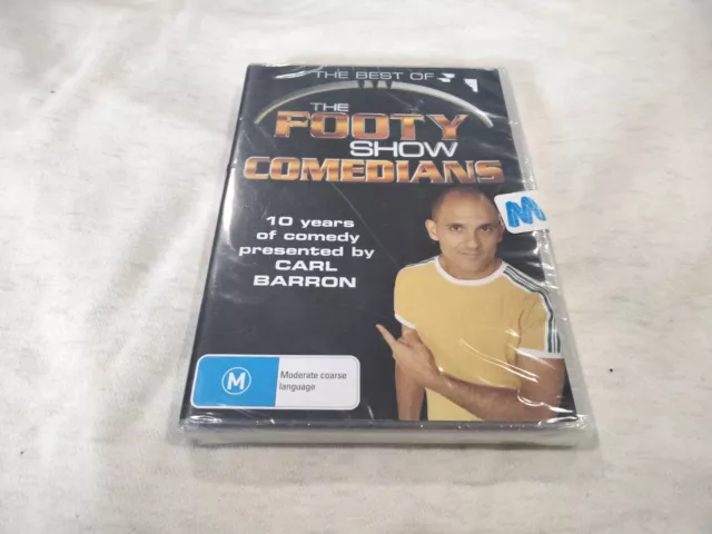 NRL Best Of The Footy Show Comedians Dvd Region 4 Sealed Brand New In Wrap