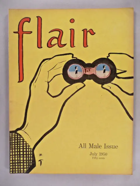 Flair Magazine #6 - July, 1950 ~~ All Male Issue