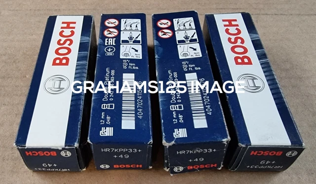 Spark Plugs x4 Bosch Super 4 Fits Mazda 2 3 323 626 Demio MX-5 1.4 1.6