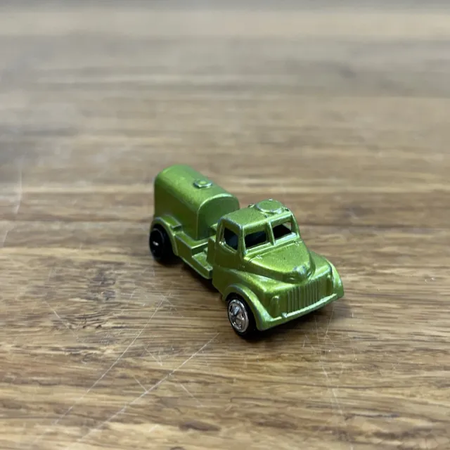 Vintage Lime Green Midgetoy Tootsie Toy Tanker Truck 1940s Style