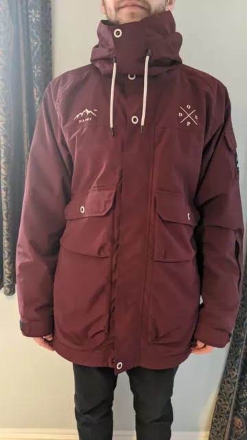 DOPE SNOW SKI/SNOWBOARD Hoax Jacket Medium £80.00 - PicClick UK